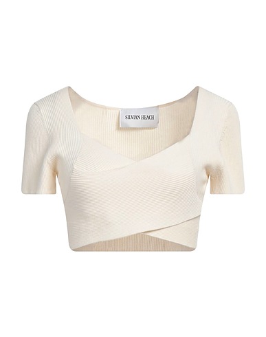 SILVIAN HEACH Top Ivory 65% Viscose, 35% Nylon