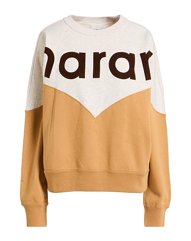 MARANT ÉTOILE Sweatshirt Camel 88% Organic cotton, 12% Recycled polyester