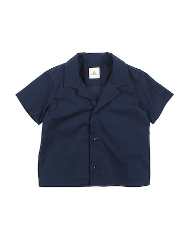 PEUTEREY Solid color shirt 97% Cotton, 3% Elastane