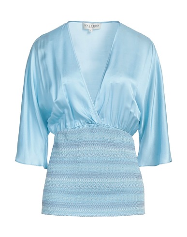 HALE BOB Top Sky blue 100% Polyester