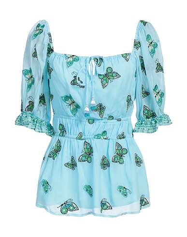 HALE BOB Top Sky blue 100% Polyester