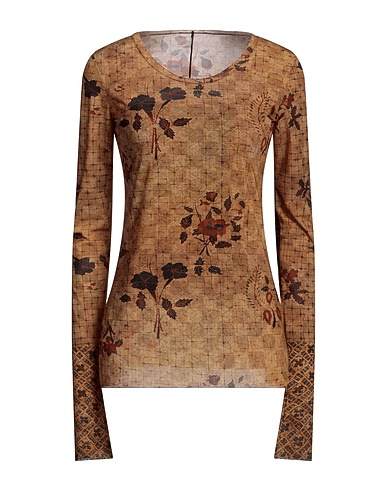 MASNADA T-shirt Khaki 77% Polyamide, 23% Elastane