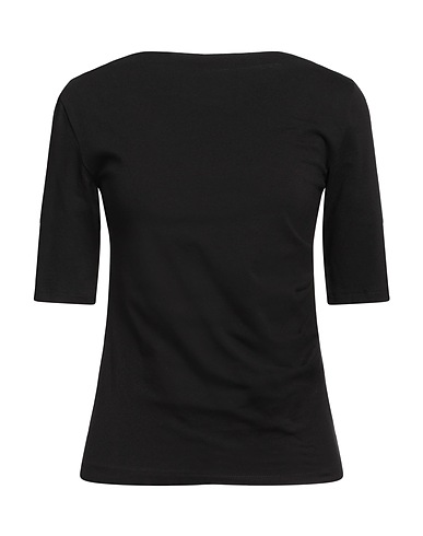 SNOBBY SHEEP ベーシックTシャツ ブラック コットン 95% / ポリウレタン 5%