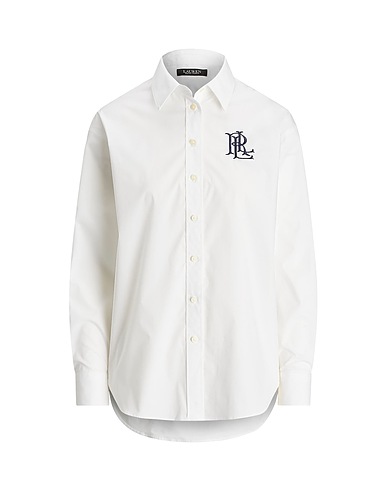 LAUREN RALPH LAUREN Hemden  STRETCH COTTON SHIRT 
 Weiß 95% Baumwolle, 5% Elastan
