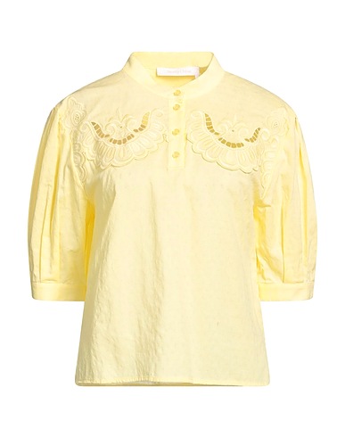 SEE BY CHLOÉ Top Yellow 100% Cotton