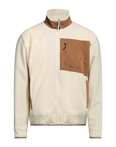 NORSE PROJECTS Sweatshirt Elfenbein 100% Recyceltes Polyester