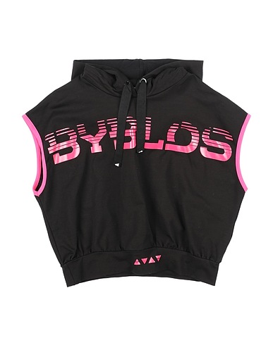 BYBLOS T-shirt Black 95% Cotton, 5% Elastane