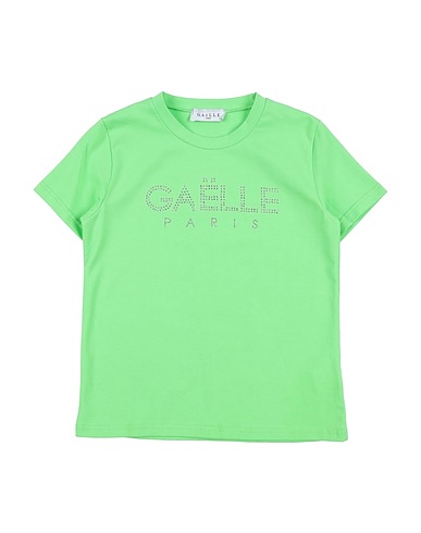 GAëLLE Paris T-shirt Verde chiaro 95% Cotone, 5% Elastan