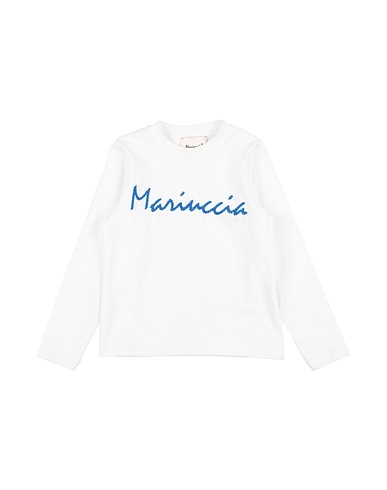 MARIUCCIA T-shirt Bianco 90% Cotone, 10% Elastan
