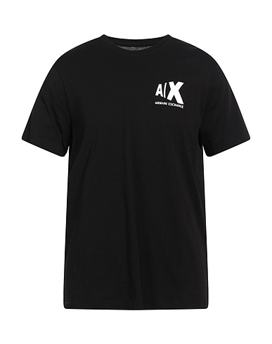 ARMANI EXCHANGE T-shirt Black 100% Cotton