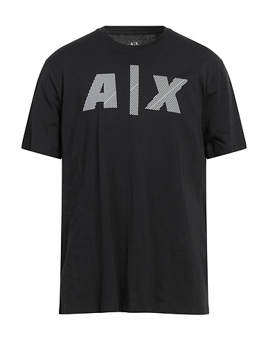 ARMANI EXCHANGE T-Shirt Schwarz 100% Baumwolle