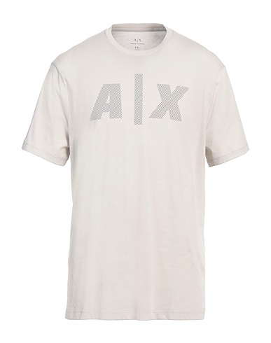 ARMANI EXCHANGE T-Shirt Hellgrau 100% Baumwolle