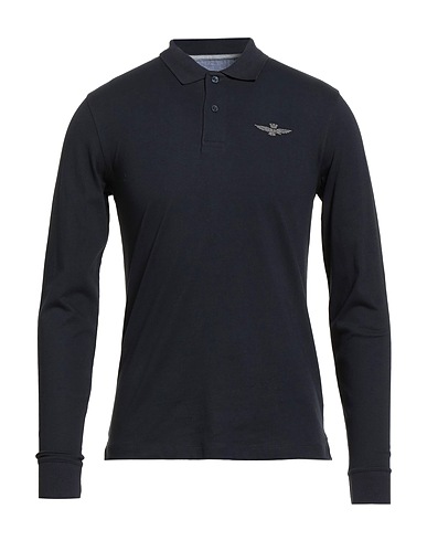 AERONAUTICA MILITARE Poloshirt Marineblau 95% Baumwolle, 5% Elastan