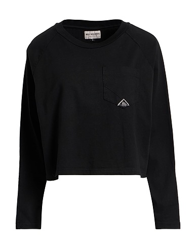 ROŸ ROGER'S T-shirt Black 100% Cotton