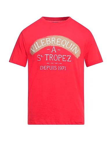 VILEBREQUIN T-shirt Tomato red 100% Cotton