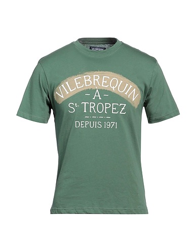 VILEBREQUIN T-shirt Military green 100% Cotton