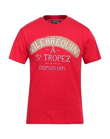 VILEBREQUIN T-shirt Red 100% Cotton