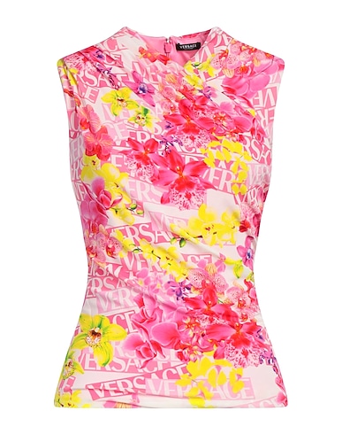 VERSACE Top 92% Viscose, 8% Elastane