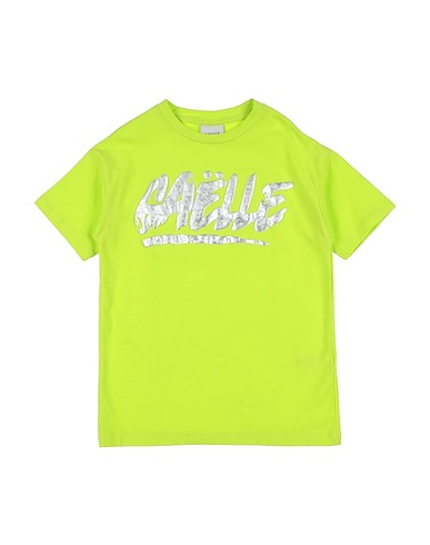GAëLLE Paris T-shirt VERDE LIME 95% Cotton, 5% Elastane
