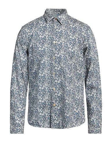 PAUL SMITH Patterned shirt Blue 100% Cotton