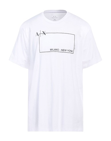 ARMANI EXCHANGE T-shirt White 100% Cotton