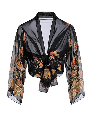 ETRO Shrug Black 100% Silk