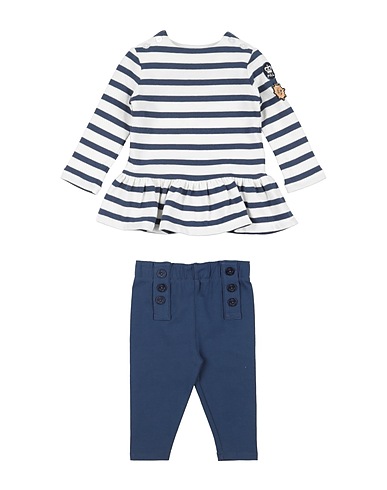 POLO RALPH LAUREN Baby co-ord  Striped Jersey Tee & Legging Set
 Midnight blue 100% Cotton