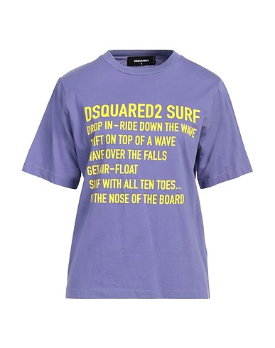 DSQUARED2 T-shirt Purple 100% Cotton