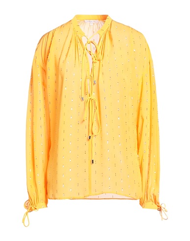 PATRIZIA PEPE Top Mandarin 95% Viscose, 5% Metal