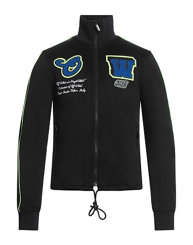 OFF-WHITE™ Sweatshirt Black 55% Polyamide, 45% Cotton, Polyester, Wool, Acrylic