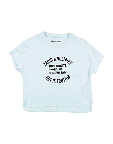 ZADIG&VOLTAIRE T-shirt Sky blue 100% Cotton