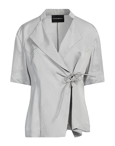 EMPORIO ARMANI Blazer Light grey 55% Viscose, 45% Cupro, Polyester