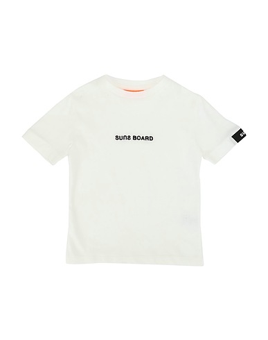 SUNS BOARDS T-shirt White 100% Cotton