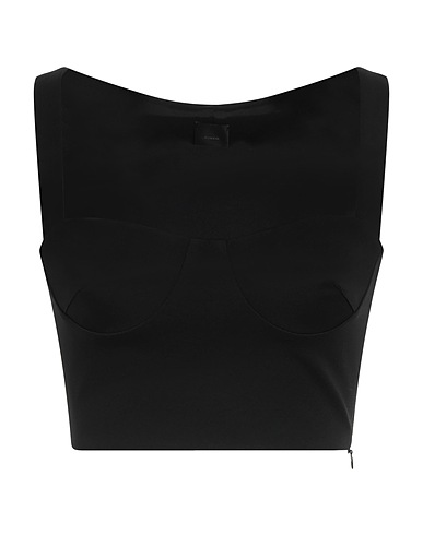 PINKO Top Nero 65% Viscosa, 30% Poliammide, 5% Elastan