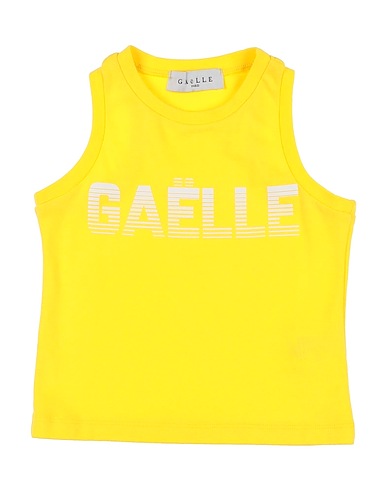 GAëLLE Paris Top Yellow 95% Cotton, 5% Elastane