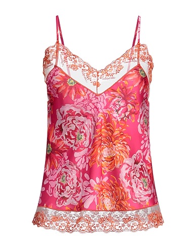 PINKO UNIQUENESS Camisole Fuchsia 94% Polyester, 6% Elastane