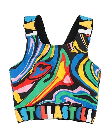 STELLA McCARTNEY KIDS Top Black 78% Polyester, 22% Elastane