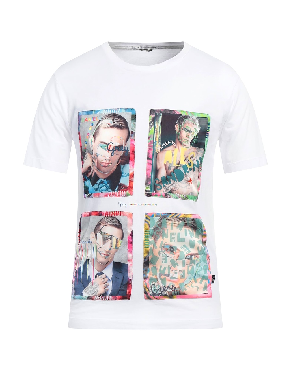 GREY DANIELE ALESSANDRINI - T-shirts