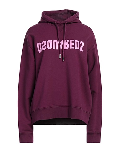 DSQUARED2 Felpa Prugna 100% Cotone