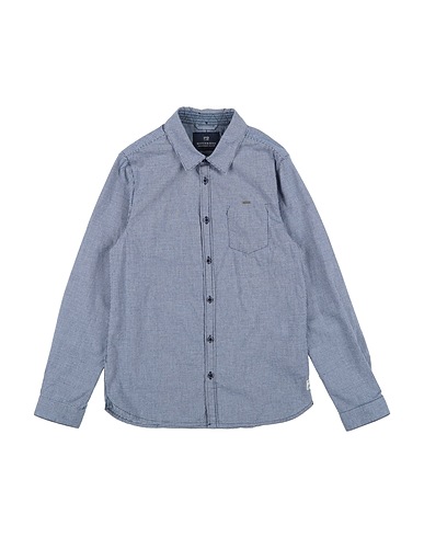 SCOTCH & SHRUNK Patterned shirt Midnight blue 100% Cotton