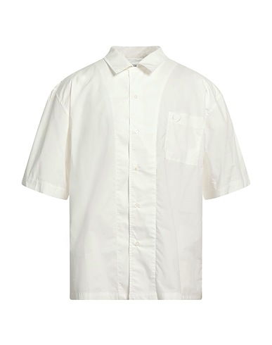 TRUSSARDI 無地シャツ ホワイト コットン 100%
