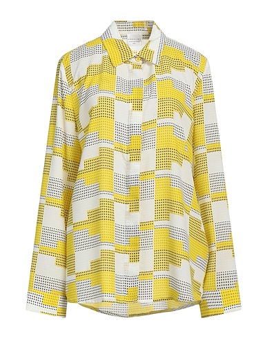 ANONYME DESIGNERS Checked shirt Sage green 100% Polyester