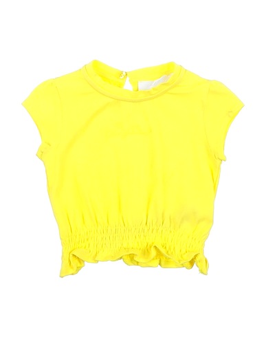 BYBLOS T-shirt Jaune 95% Coton, 5% Élasthanne