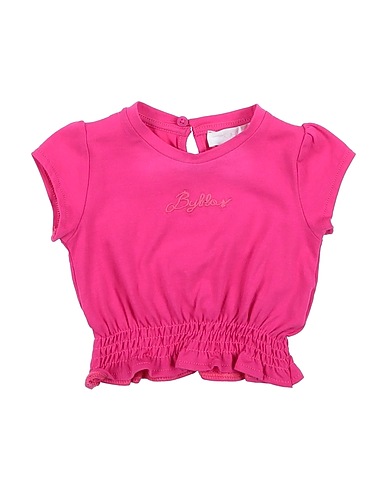 BYBLOS T-shirt Fuchsia 95% Cotton, 5% Elastane