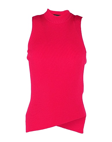VERSACE Top Fuchsia 88% Viscose, 12% Polyester