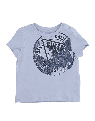 GUESS T-shirt Lilac 100% Cotton