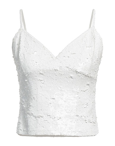 P.A.R.O.S.H. Top White 90% Polyamide, 10% Elastane