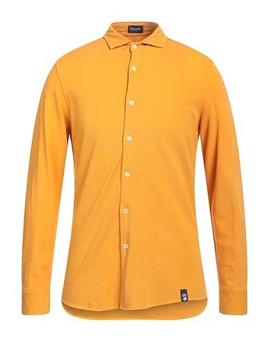 DRUMOHR Solid colour shirt Marigold 100% Cotton