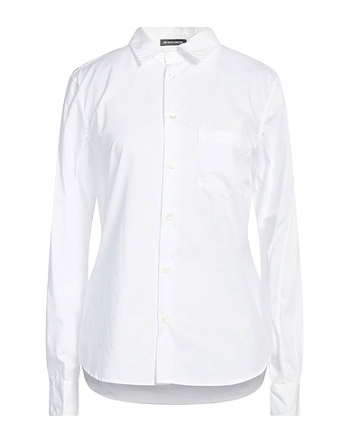 ANN DEMEULEMEESTER Solid colour shirts & blouses White 100% Cotton