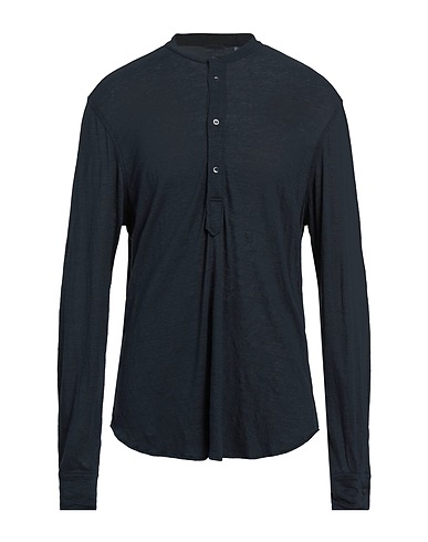 ASPESI T-shirt Midnight blue 100% Linen